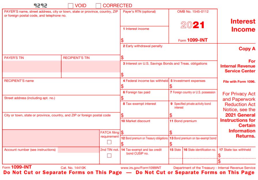 Form 1099-INT