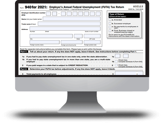 IRS FUTA Tax for 2021