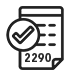 Review Form Summary & E-file Form 2290